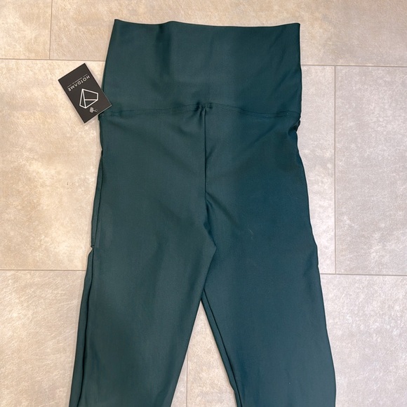 Hot Dame / forest green/ teal leggings large NWT - Picture 7 of 7